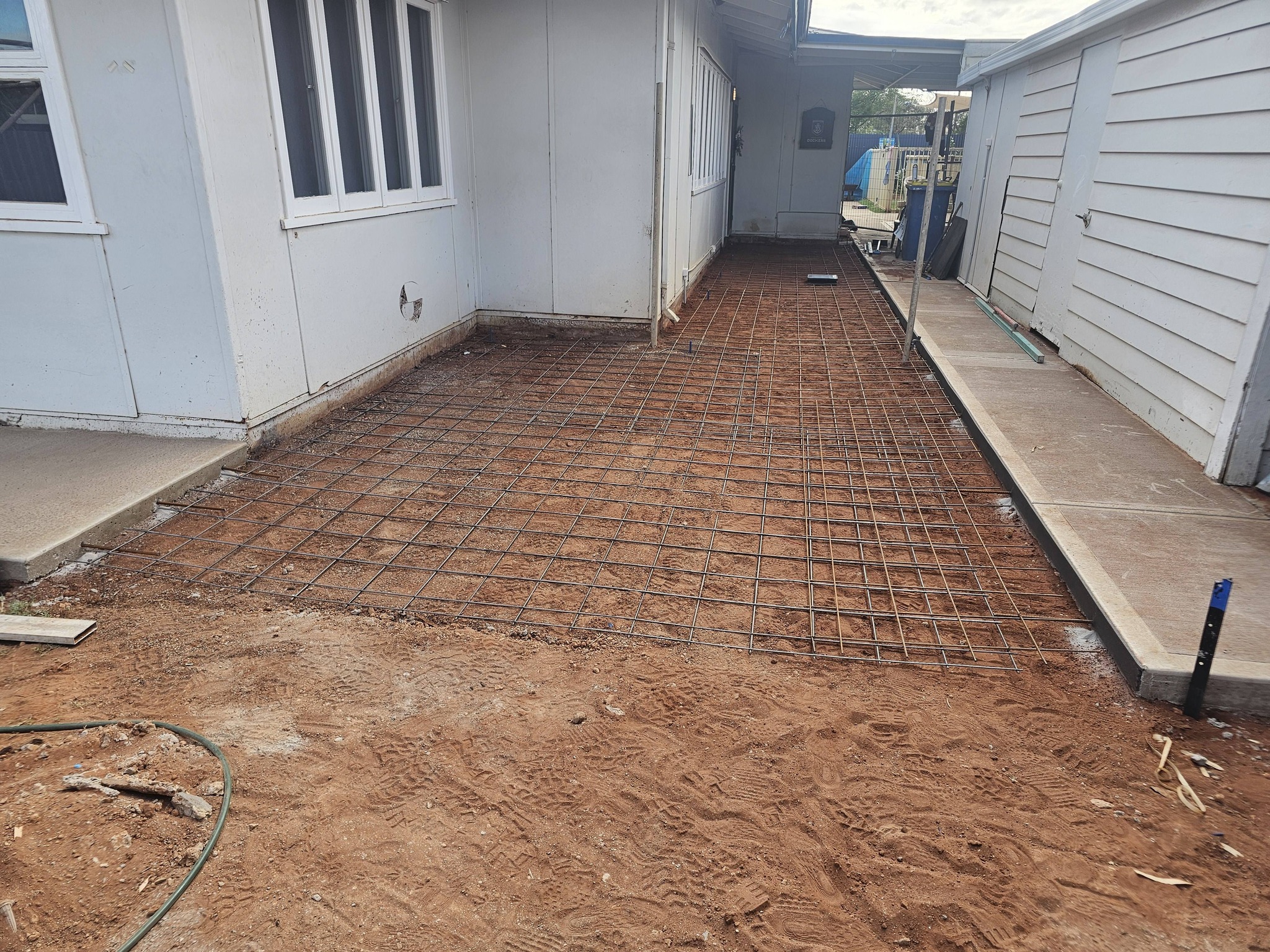Path before